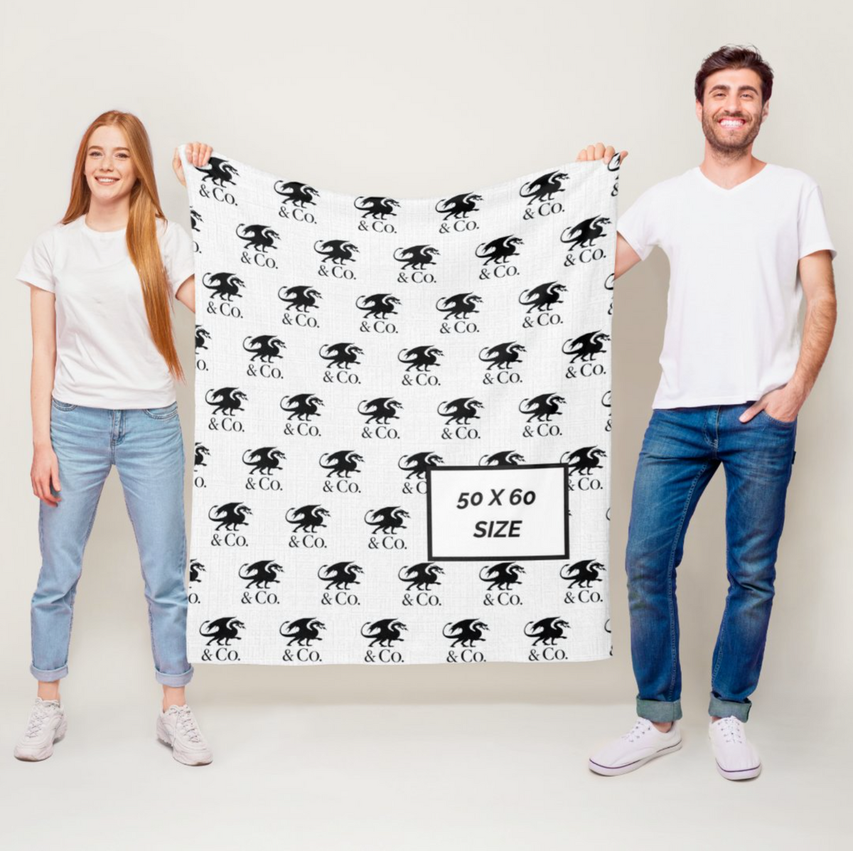 Dragon Tennis Repeat Blanket