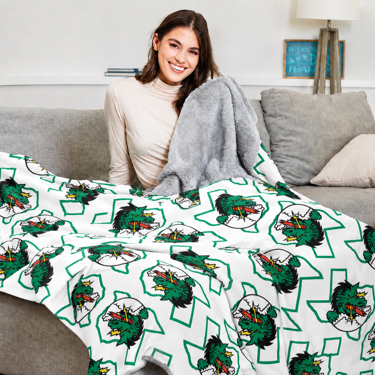 Personalized Dragon Repeat Blanket