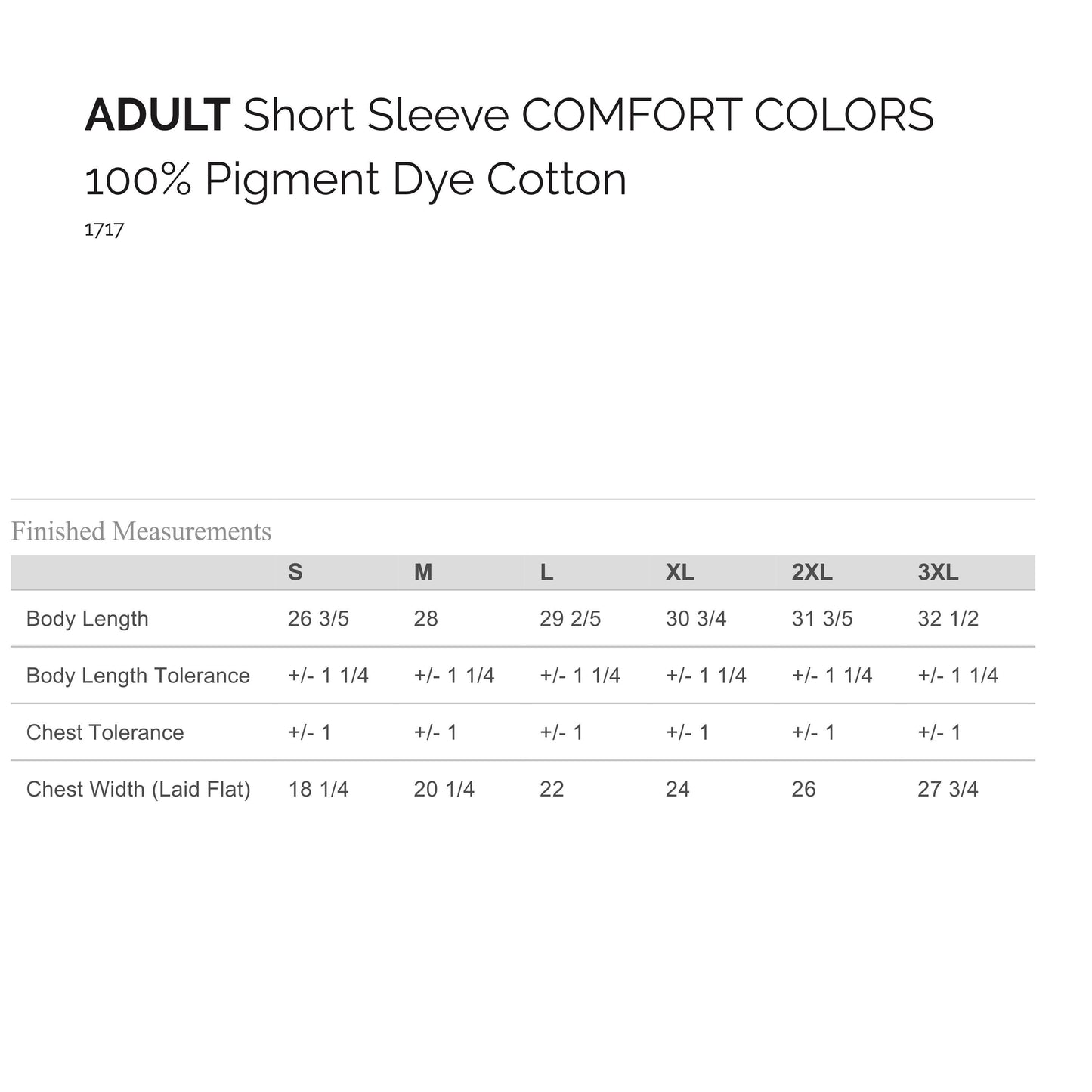 K Comfort Colors T