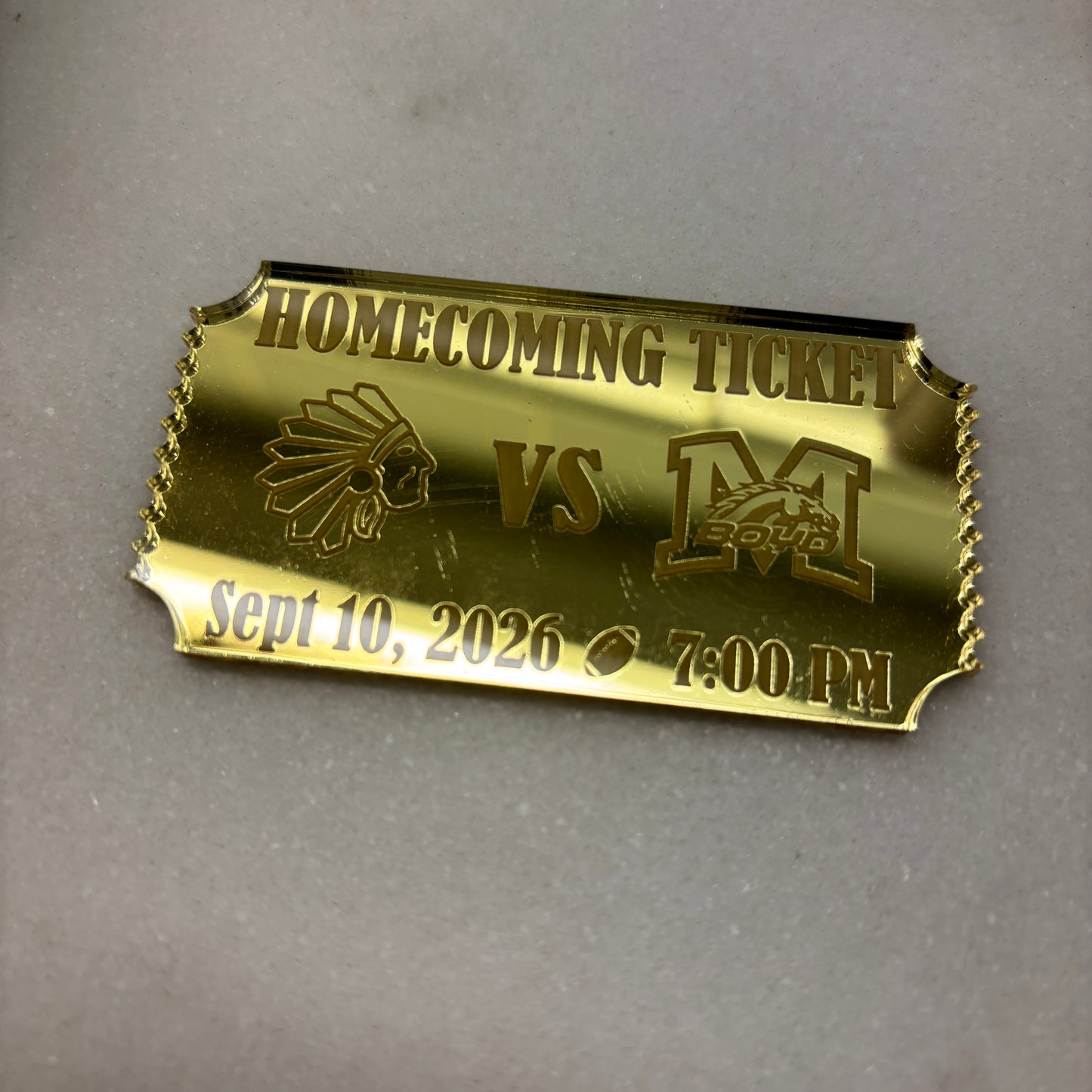 HOCO Gold Mirror MUM Trinkets