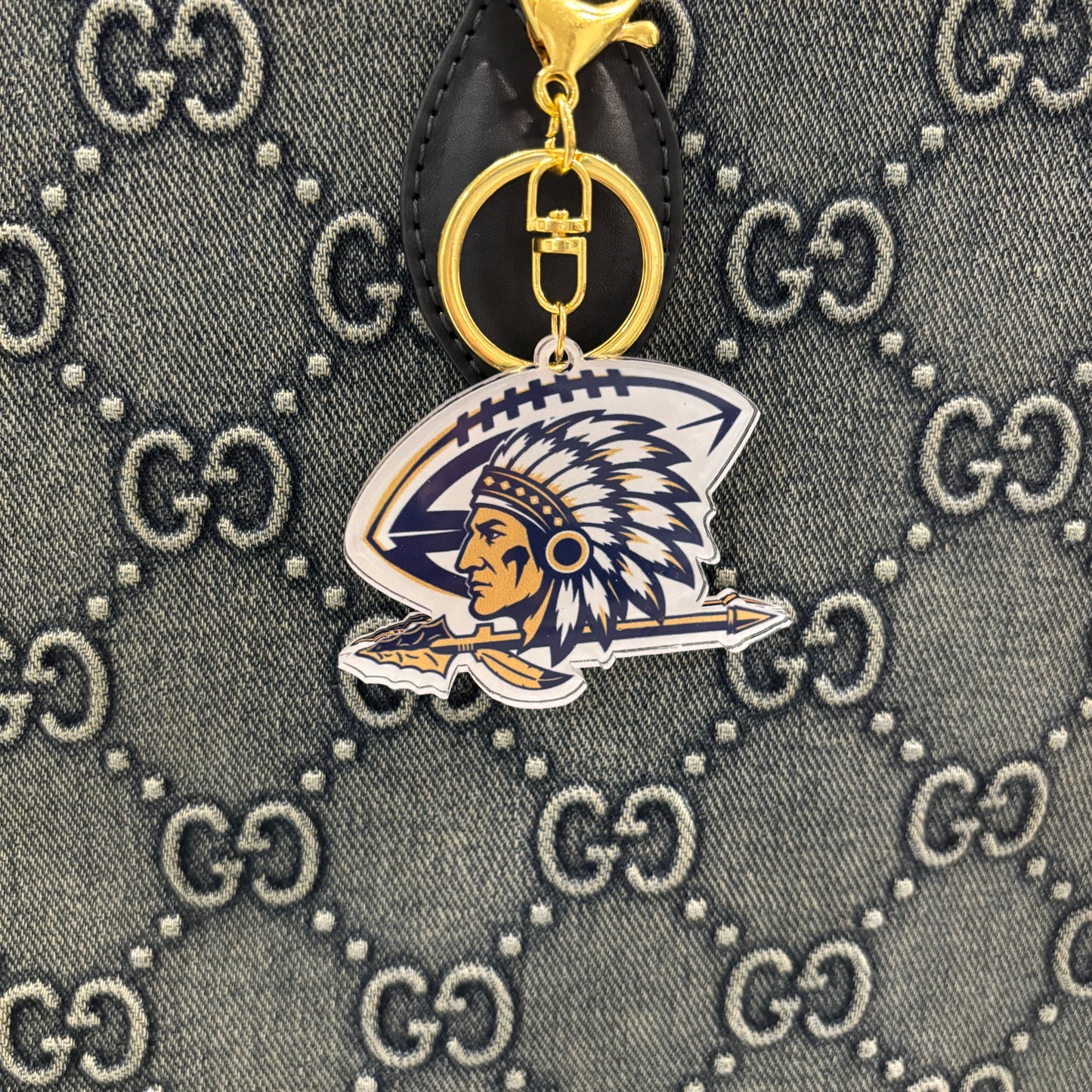 Keller Football Bag Charm