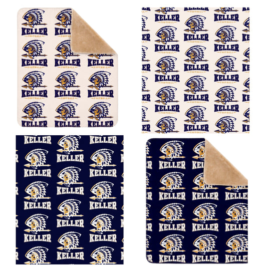 Keller Football Blanket