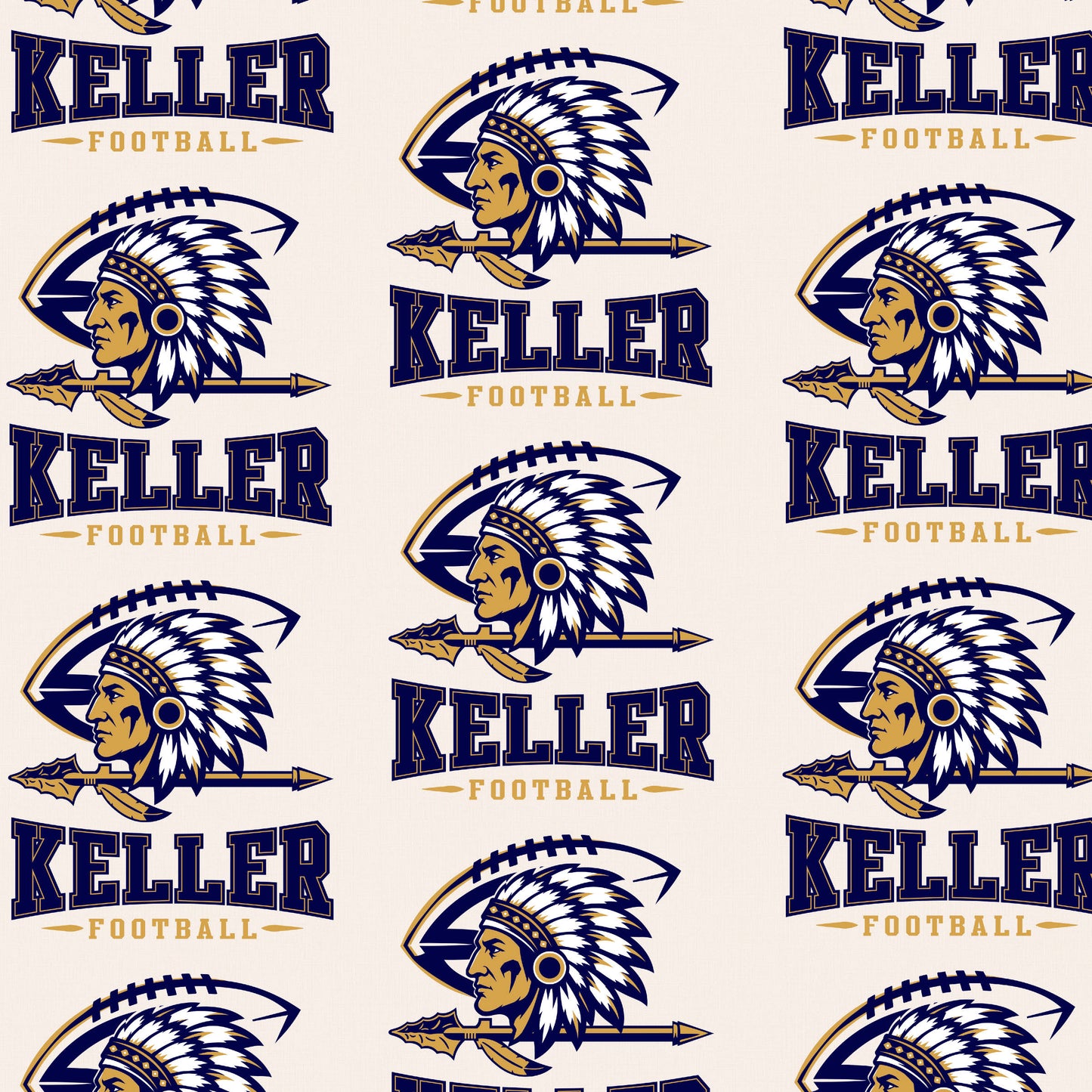 Keller Football Blanket