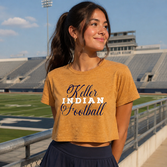 Keller Football CROP T