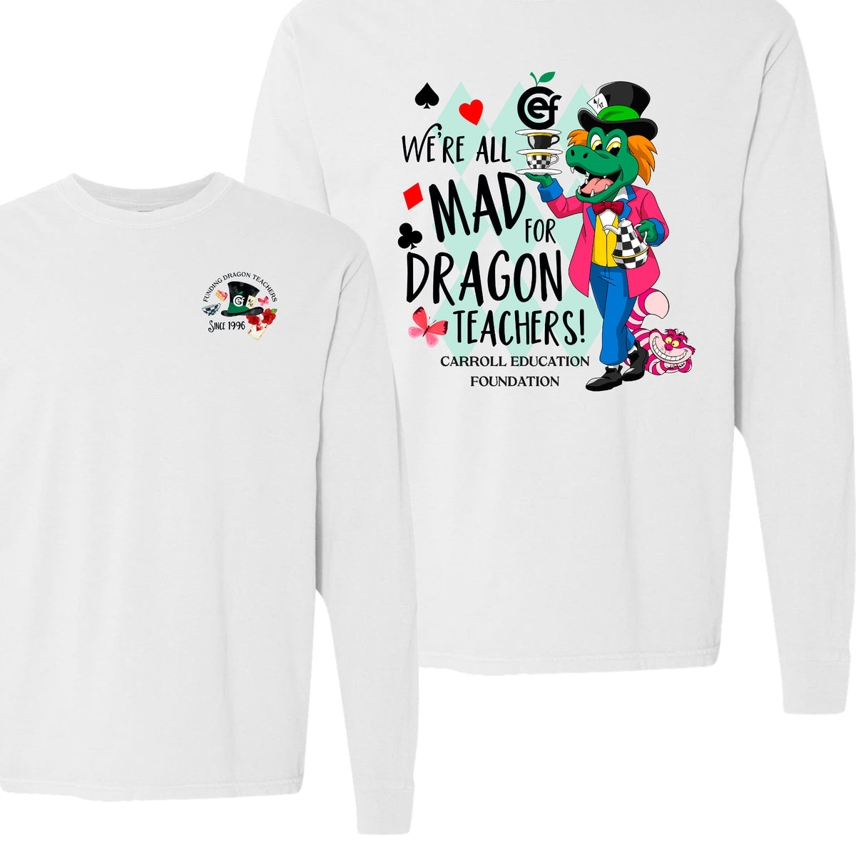 CEF Adult Mad for Teachers Long Sleeve T