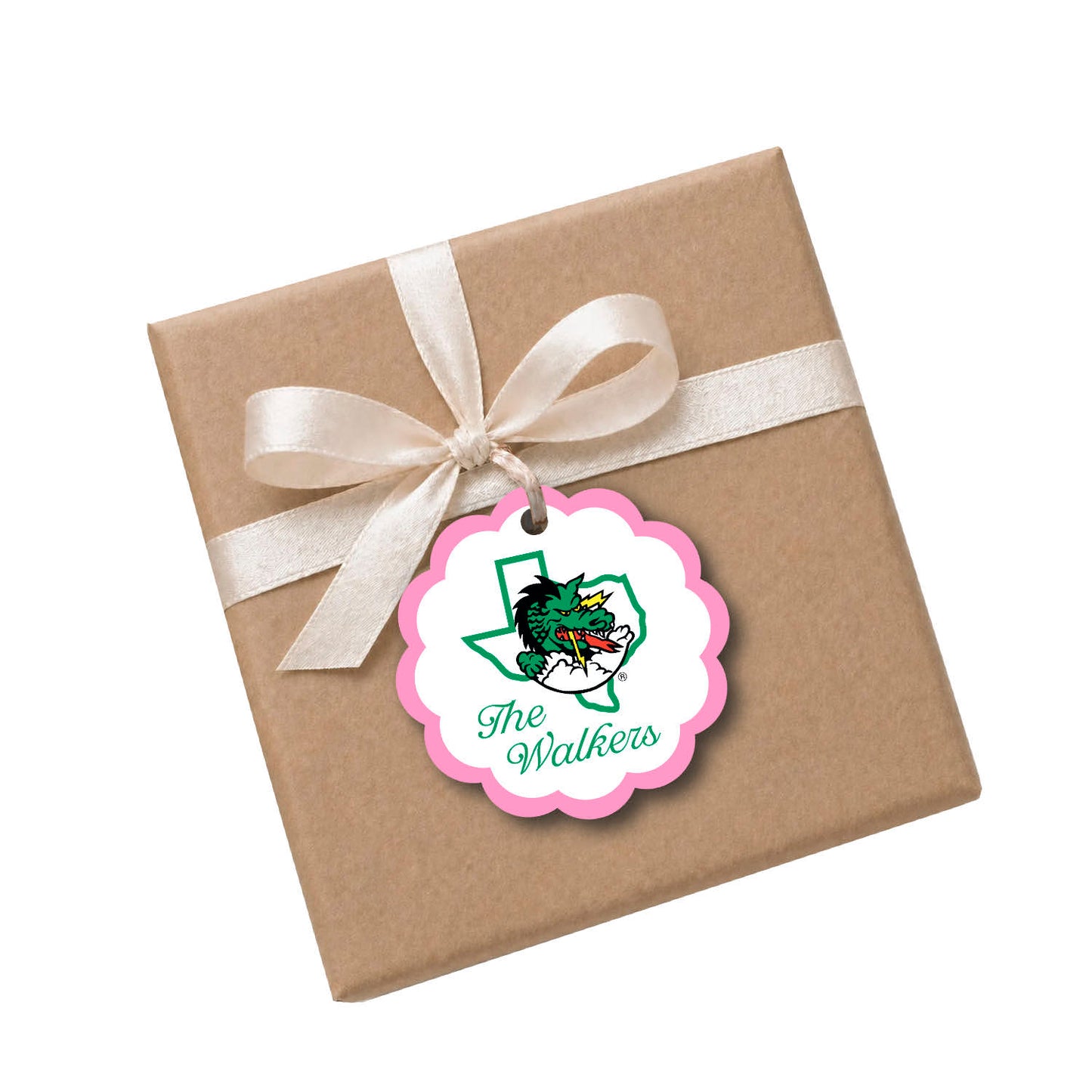 Scallop Personalized Gift Tags