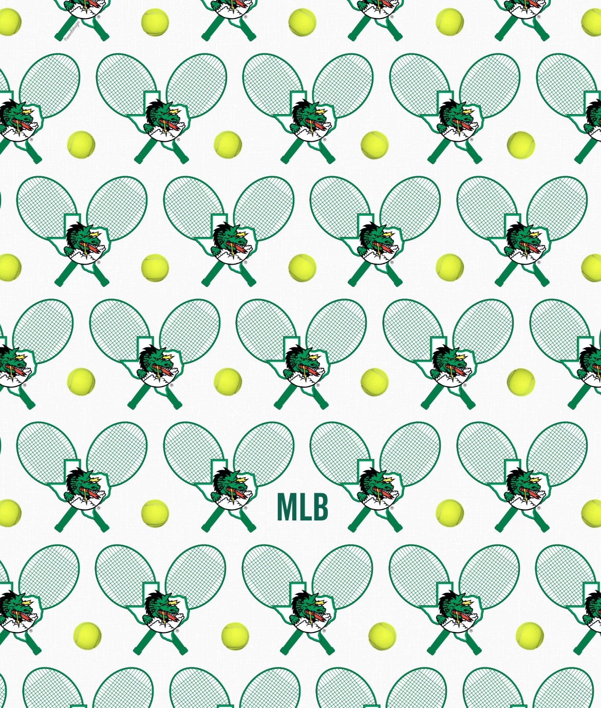 Dragon Tennis Repeat Blanket