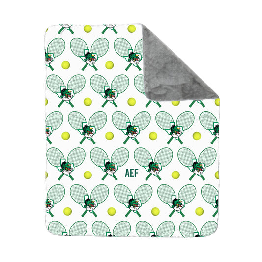 Personalized Dragon Tennis Repeat Blanket
