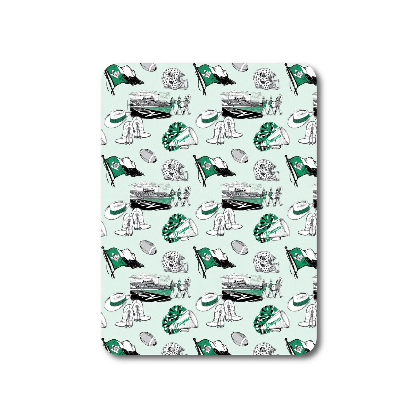 Carroll Gameday Toile Blanket