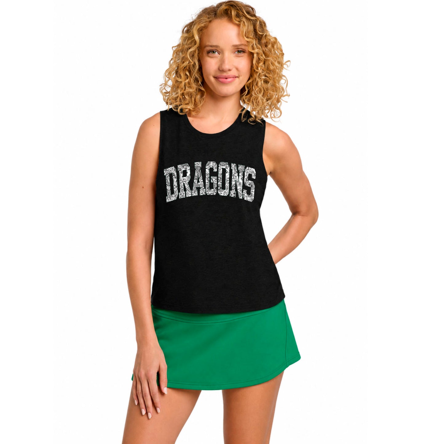 Muscle Tank Dragon Bandana