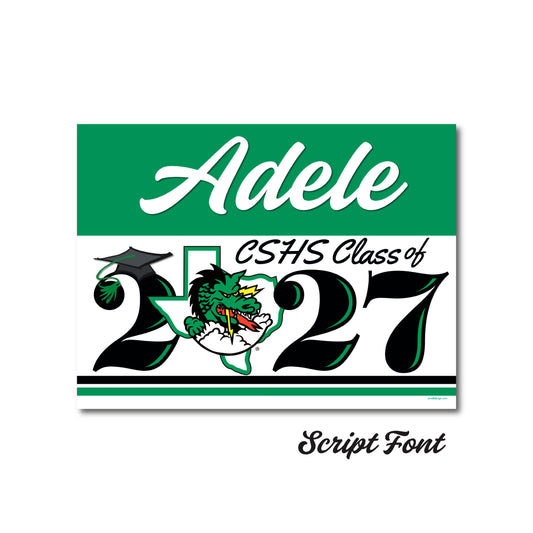 Class of 2027 Yard Sign