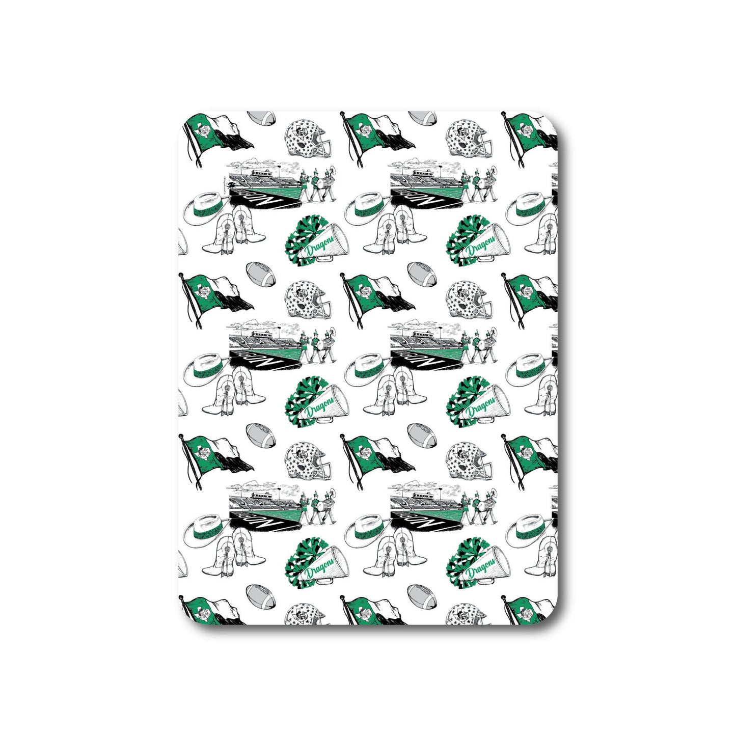 Carroll Gameday Toile Blanket